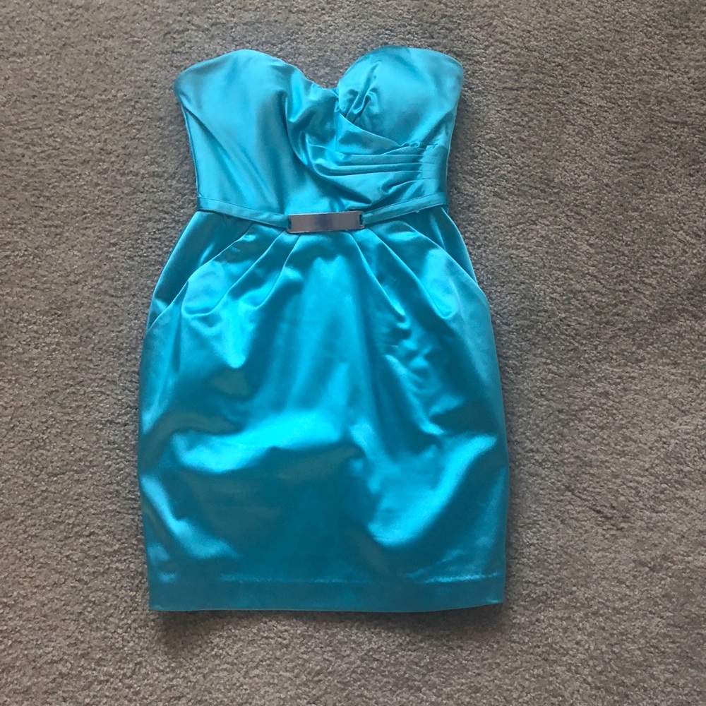Bebe dress turquoise